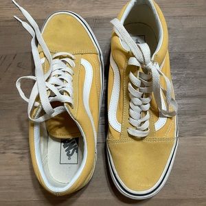 Yellow Suede Vans